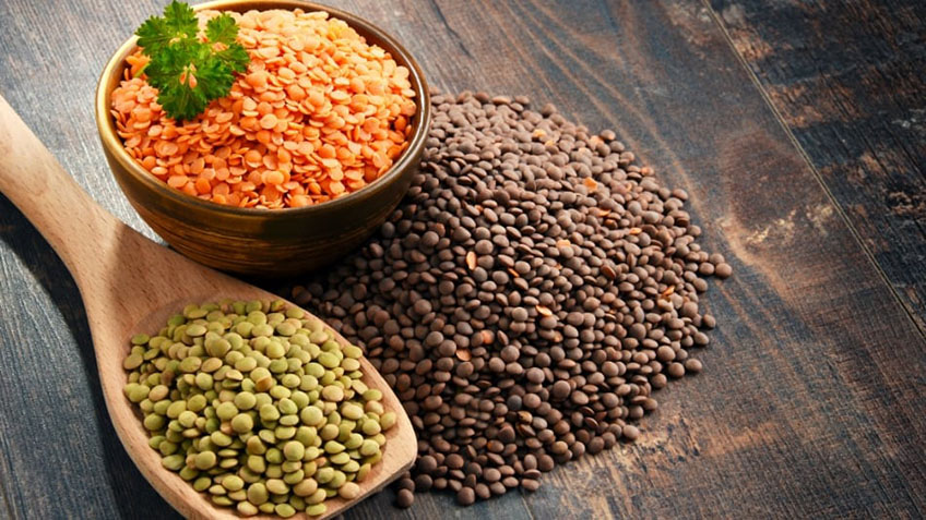 خواص عدس و دال عدس قرمز و جدول ارزش غذایی آن‌ها