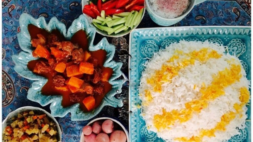 خورش کدو حلوایی