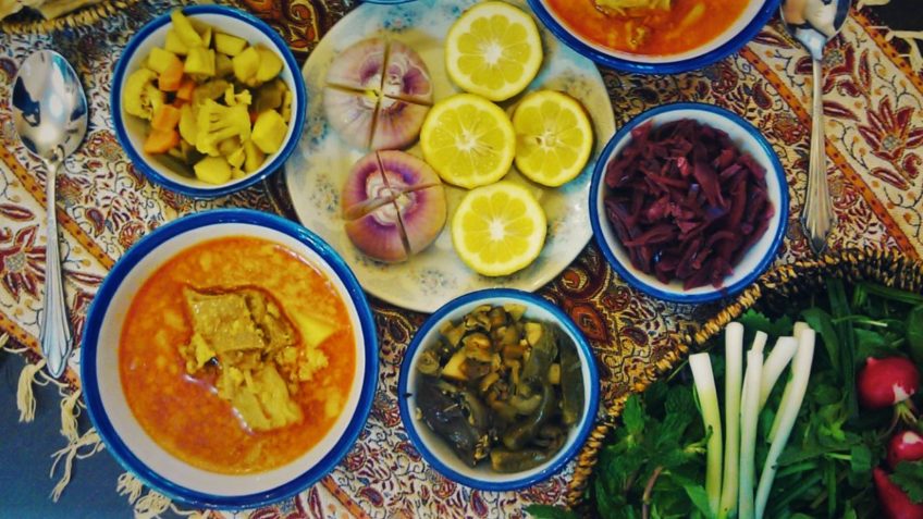 آبگوشت زابلی(قاتق)
