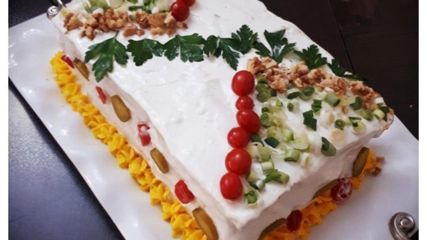 کیک مرغ