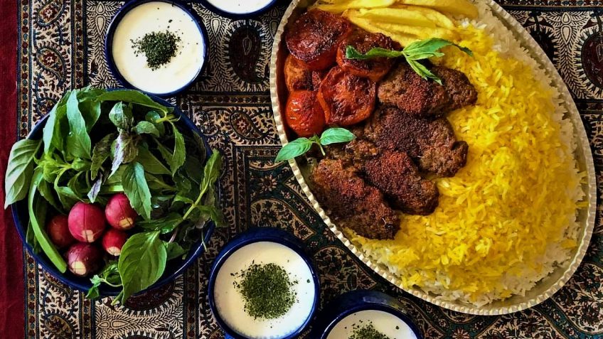 کباب تابه ای در فر