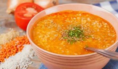 آش چوربا کدو و هویج