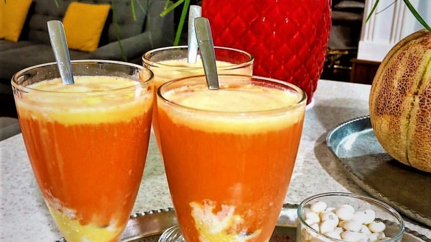 آب هویج بستنی