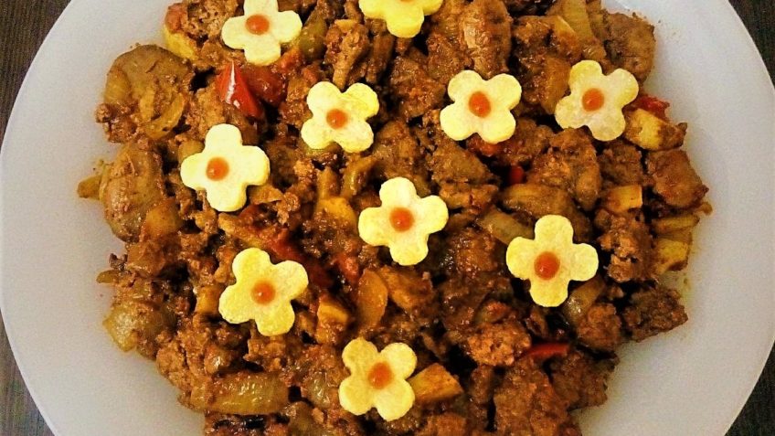 خوراک جگر مرغ