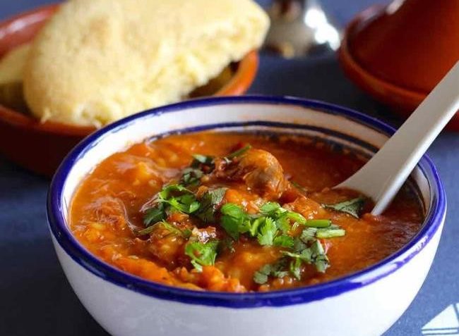 اریح شورباسی(شوربای زردآلو)