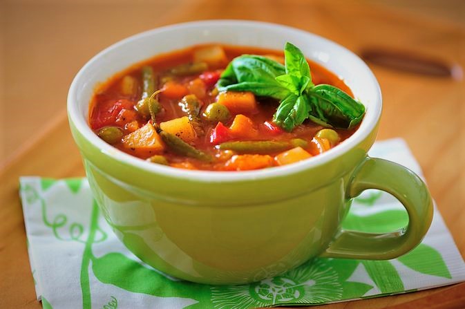 سوپ سبزیجات رژیمی