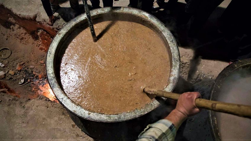 آش گندم یزد