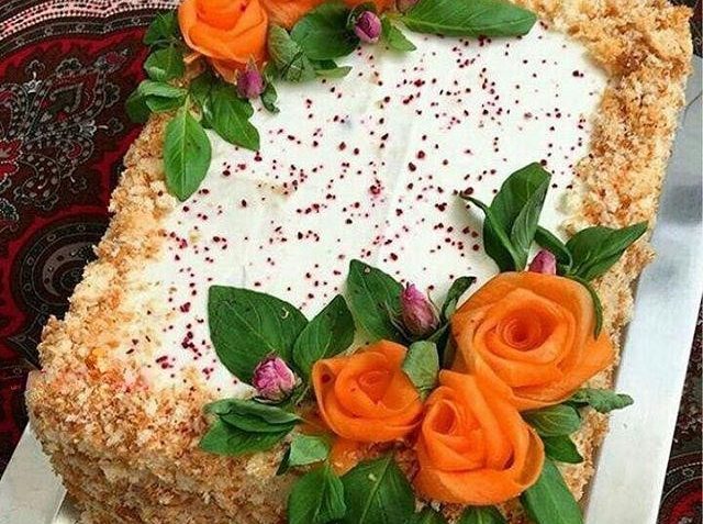 کیک مرغ