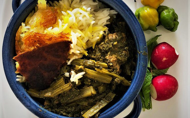 خورش کرفس با گوشت