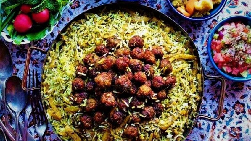 کلم پلو شیرازی