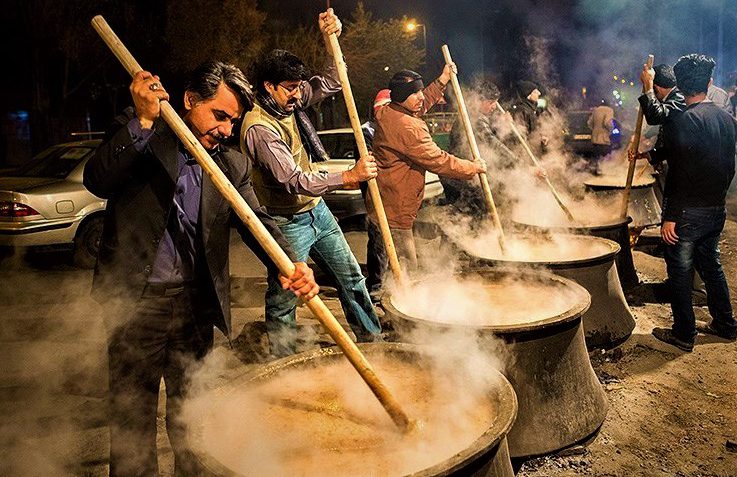 آش گندم یزد