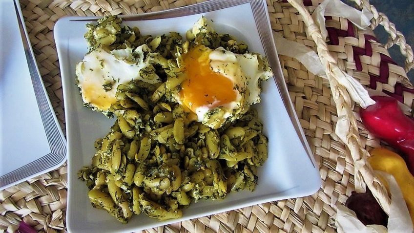 خوراک شوید باقالی