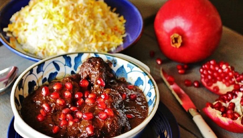 خورش سیر انار