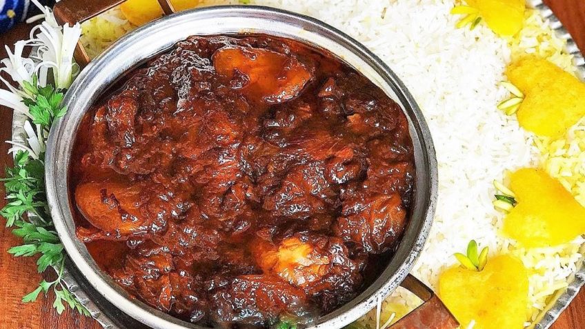خورش آلو سیاه