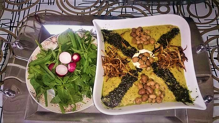 آش بادمجان