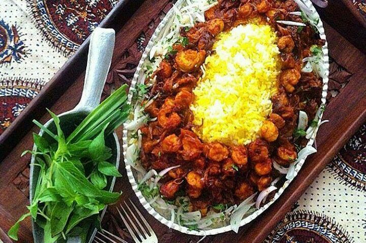 دو پیازه میگو