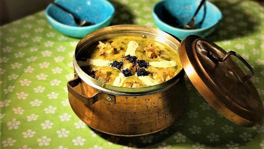 آش گندم سمنان
