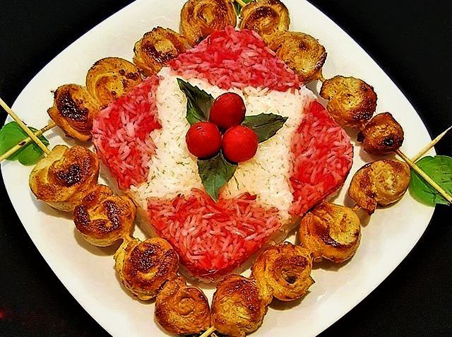 جوجه کباب حلزونی
