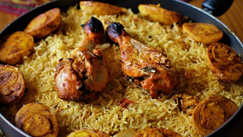 بریانی مرغ کویتی