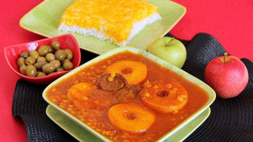خورش سیب