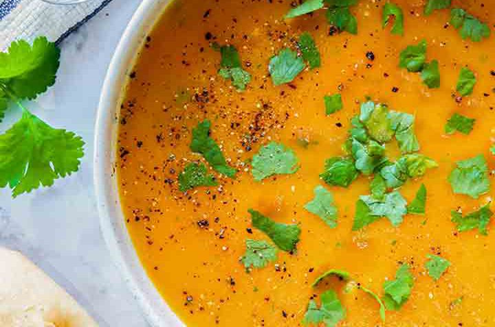 سوپ لیمو و گشنیز