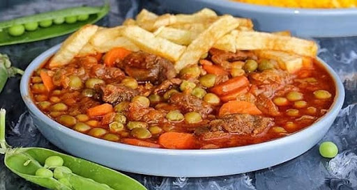 خورش نخود فرنگی