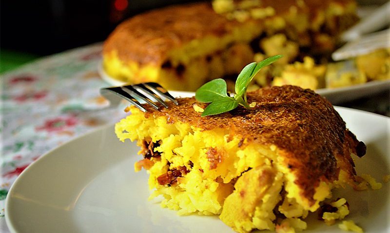 ته چین مرغ