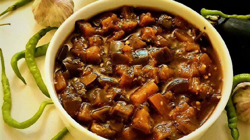 ترشی بادمجان فوری