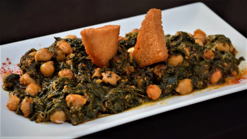 خورش ساک(اسفناج)