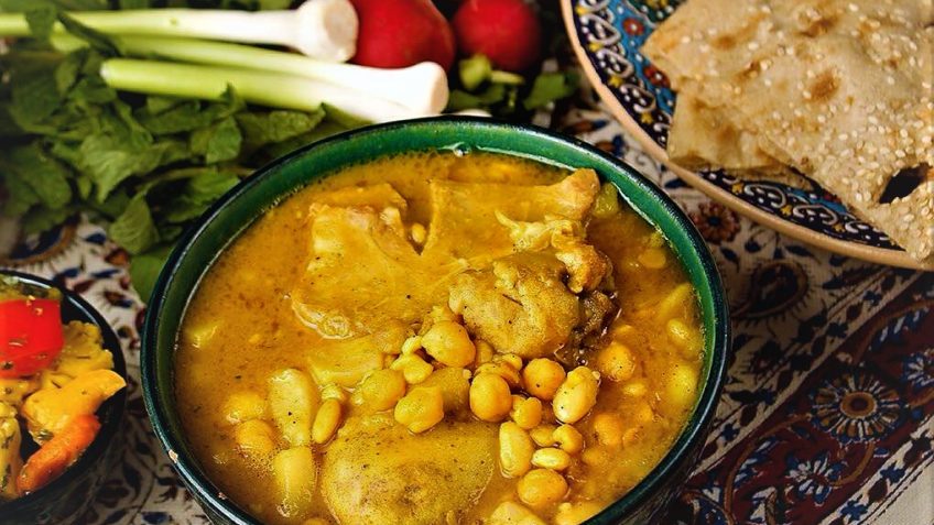 آبگوشت لیمو عمانی