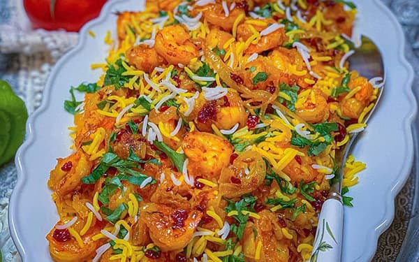 میگو پلو
