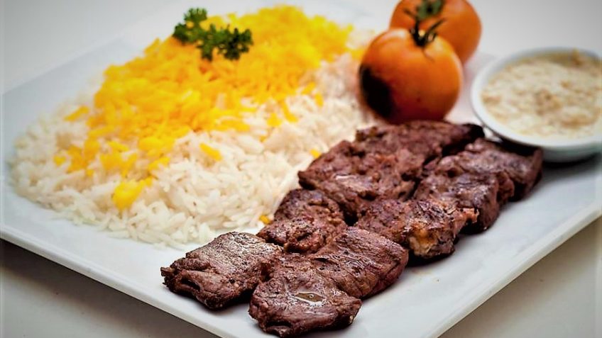 پلو کباب محلی