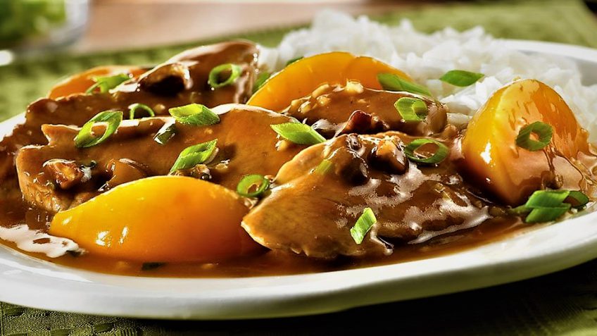 خورش هلو
