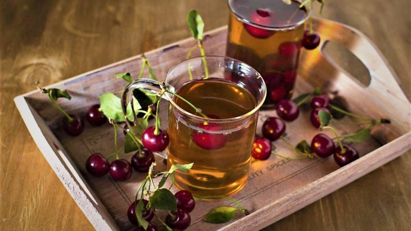 چای آلبالو