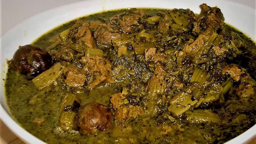 خورش کرفس با گوشت
