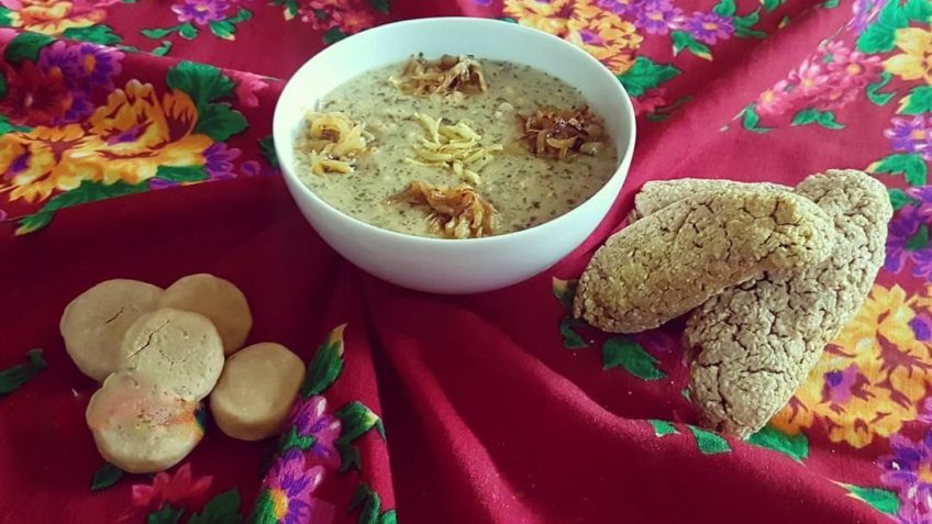 آش ترخینه شیر