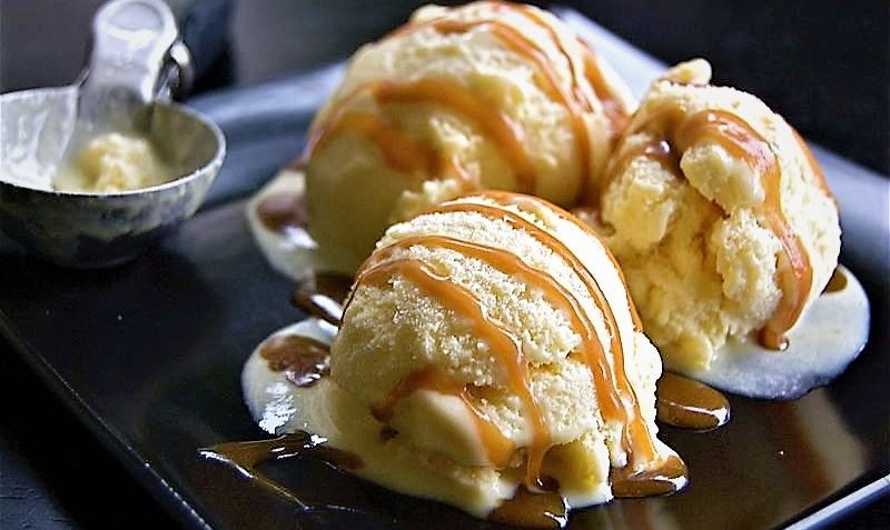 بستنی عسل و لیمو ترش