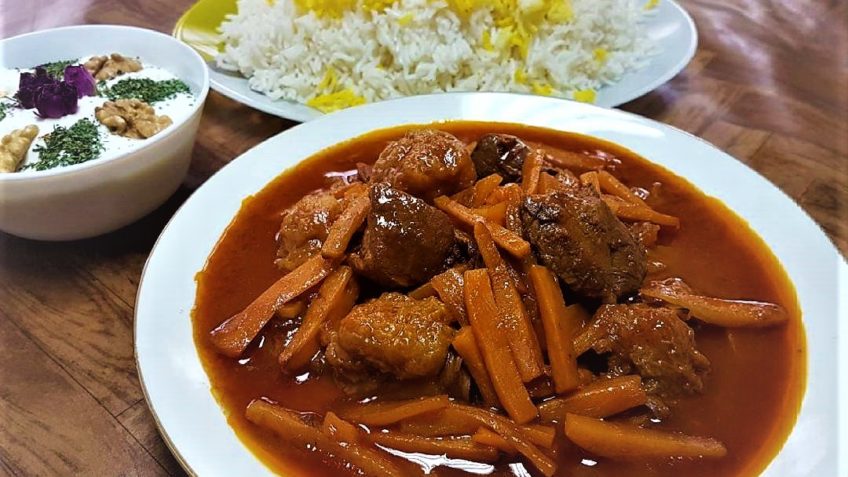 یرکوکی خوروشی(خورش هویج)