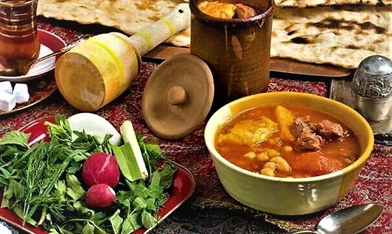آبگوشت لیمو عمانی